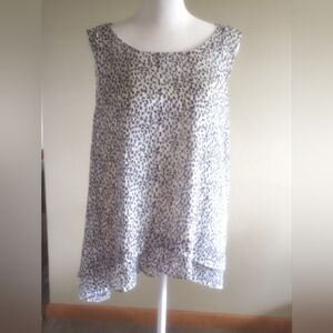 Apt. 9 sleeveless blouse size XL